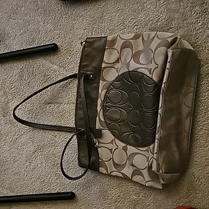 Coach large tote